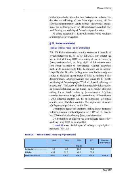 Hent beretningen her (pdf) - Rigsrevisionen