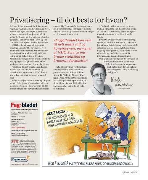 FAGBLADET nr. 12 2010 - Raknerudvillaen