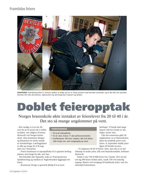 FAGBLADET nr. 12 2010 - Raknerudvillaen