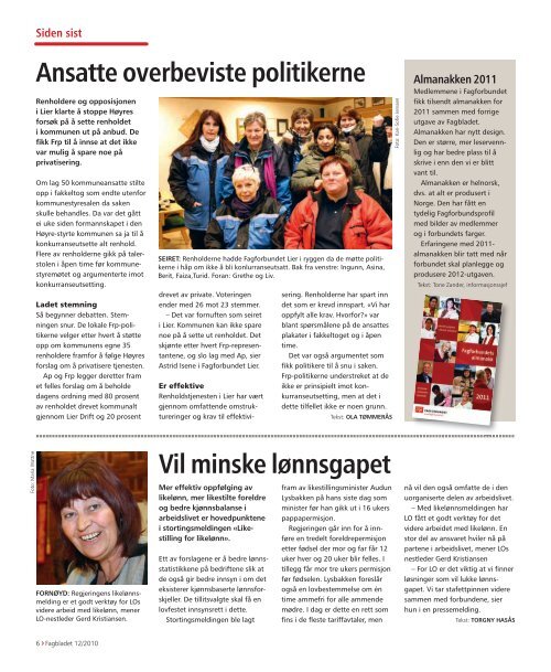 FAGBLADET nr. 12 2010 - Raknerudvillaen