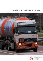 Transport av farligt gods 2007-2008