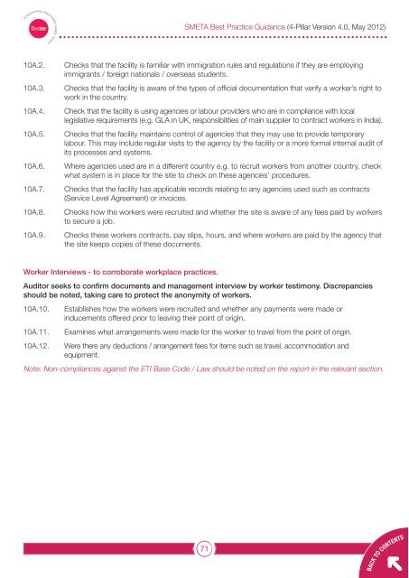 Sedex Members Ethical Trade Audit (SMETA) Best Practice Guidance