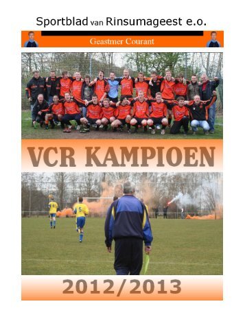 Beleef het kampioensschap van VCR 1 nog een 1x dmv het ...