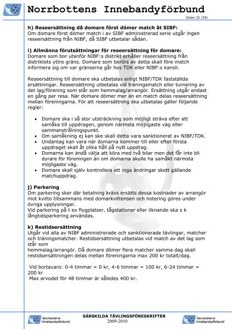 Norrbottens Innebandyförbund - Svenskalag.se