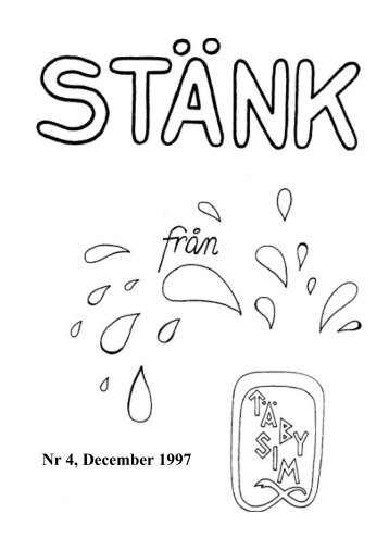 Nr 4, December 1997 - Täby Sims hemsida