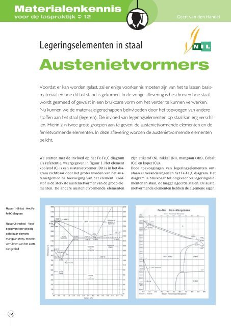 Austenietvormers - NIL