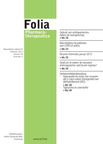 Folia februari 2012 - Bcfi.be