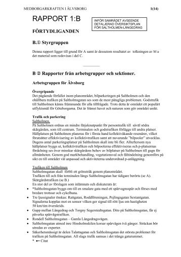 Rapport 1B - Medborgarkraften