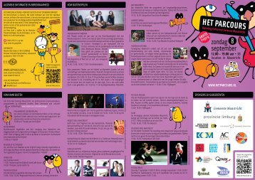 Het Parcours 2013 - Programma - Mestreechter Operètte Vereiniging