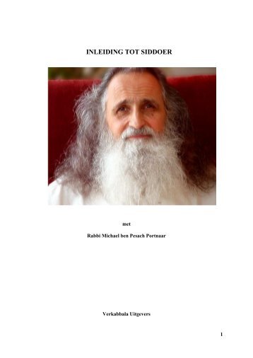 Leer Siddoer - Kabbalah-arizal.nl