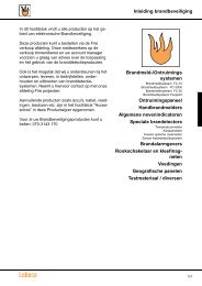 Inhoud productwijzer - Lobeco