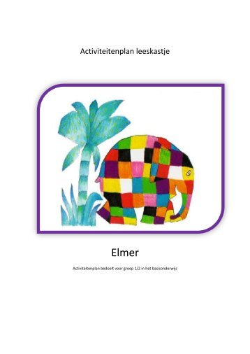 Activiteitenplan Elmer