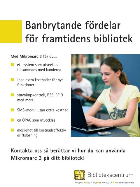 Tidningen som pdf-dokument - Svensk Biblioteksförening