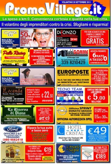 Promovillage Settembre 2013