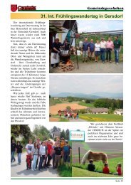 Gemeindeblatt'l ersdorfer - Gemeinde Gersdorf an der Feistritz