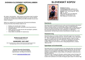 Om Rasen - Kopovklubben