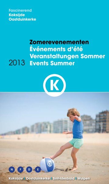 Brochure zomer 2013 - Koksijde