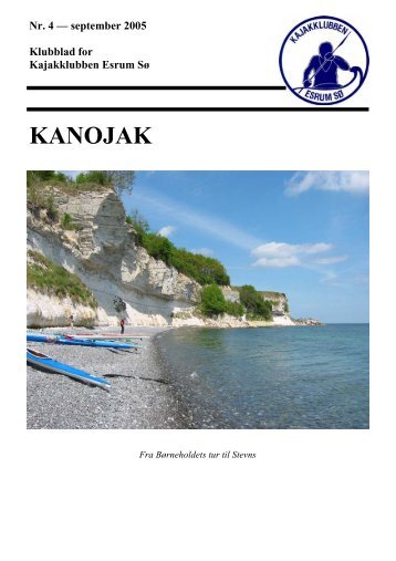 Nr. 4 - september 2005 - Kajakklubben Esrum Sø