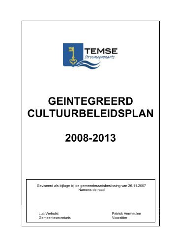 GEMEENTE TEMSE - Erfgoedcel Waasland