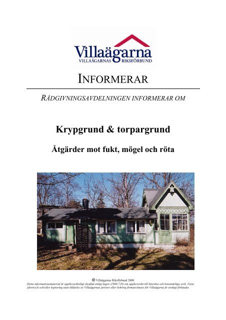 Krypgrund - Villaägarna