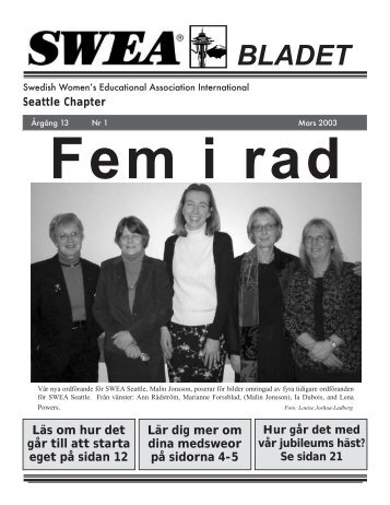 BLADET - Swea Seattle