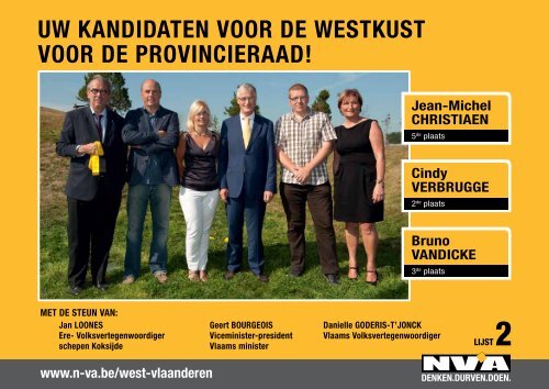 N-VA-kandidaten-provincie-Westkust - Bruno