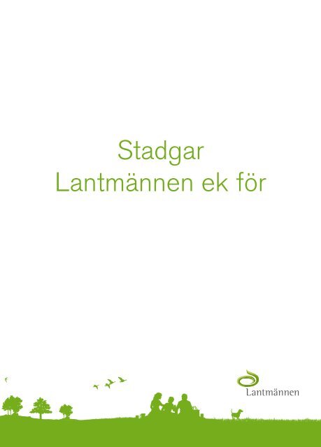 Lantmännens stadgar