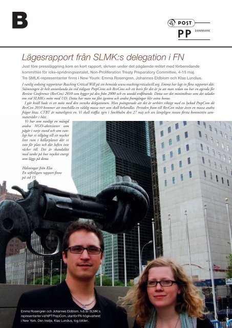 lmk117 jun2009 - Svenska Läkare mot Kärnvapen
