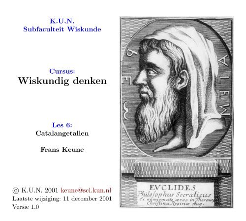 Wiskundig denken - Wiskunde