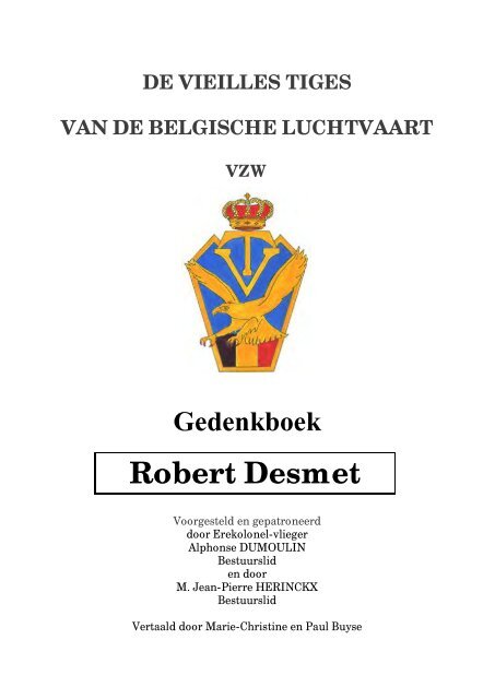 Robert Desmet - Vieilles Tiges