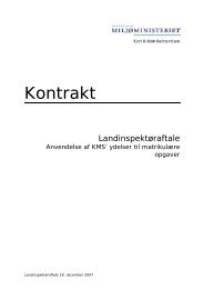 Landinspektøraftale - Kort