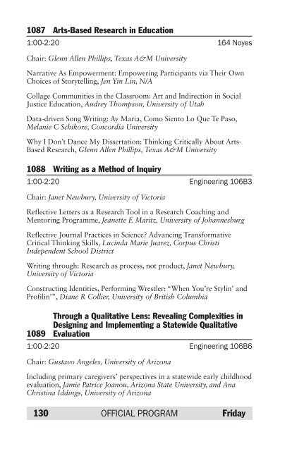 Download QI2011 Preliminary Program - International Congress of ...