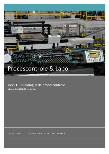 Deel 1 - inleiding in de procescontrole IPC8-2010 - Thinktwise.be