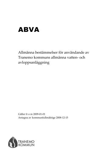 ABVA - Tranemo kommun