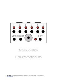 MonoJoystick Benutzerhandbuch - Ruin & Wesen