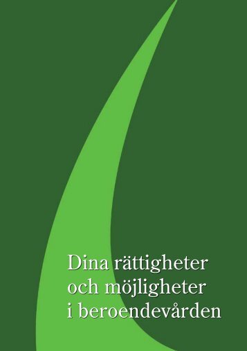 Dina rättigheter och möjligheter i beroendevården - RFHL