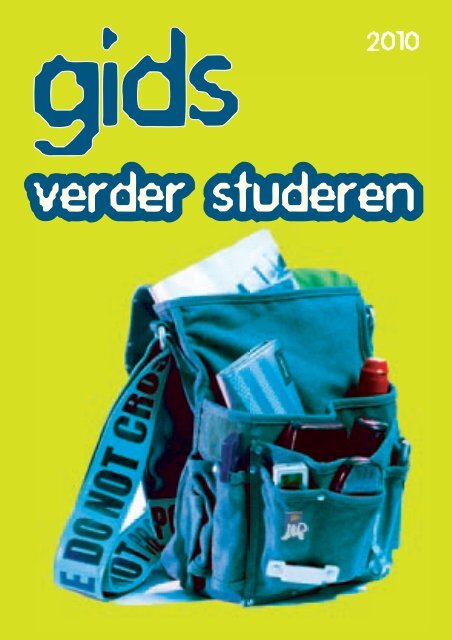 verder studeren - werkwijzer