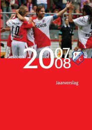 Klik hier voor het volledige jaarverslag 2007/2008 - FC Utrecht