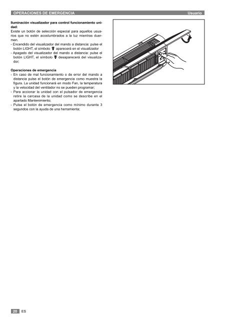 OPERATING AND INSTALLATION MANUAL - Johnson Controls