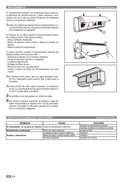 OPERATING AND INSTALLATION MANUAL - Johnson Controls