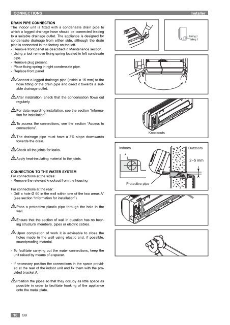 OPERATING AND INSTALLATION MANUAL - Johnson Controls