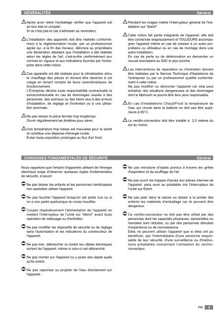 OPERATING AND INSTALLATION MANUAL - Johnson Controls