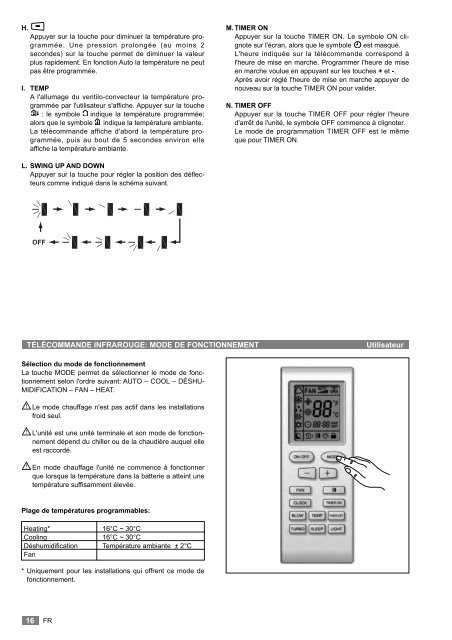 OPERATING AND INSTALLATION MANUAL - Johnson Controls