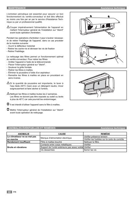 OPERATING AND INSTALLATION MANUAL - Johnson Controls