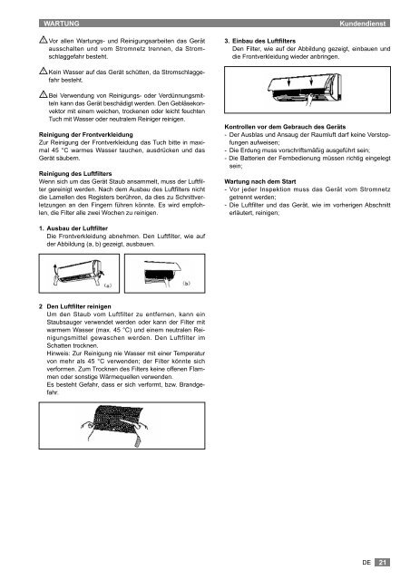 OPERATING AND INSTALLATION MANUAL - Johnson Controls