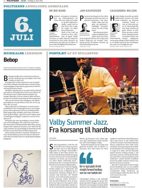 POLITIKEN 5 - Copenhagen Jazz Festival