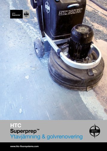 Ytavjämning & golvrenovering - HTC Superfloor
