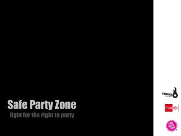 Safe Party Zone - Kenniscentrum Vlaamse Steden