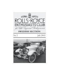 Nr 2 - Rolls-Royce Enthusiasts´Club