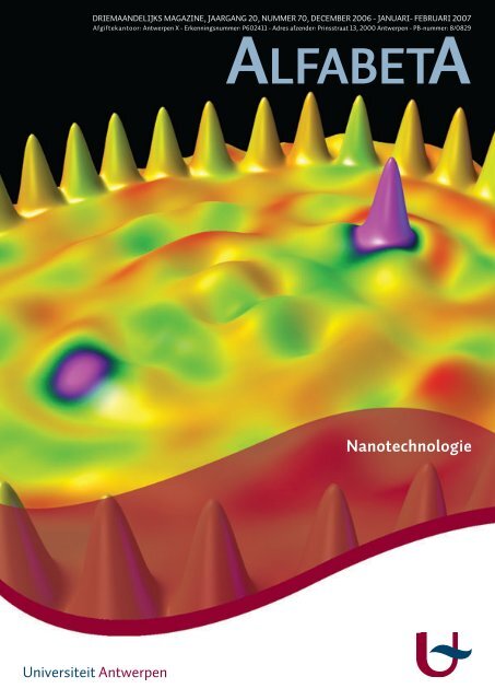 driemaandelijks magazine, jaargang 20, nummer 70 ... - NanoSoc